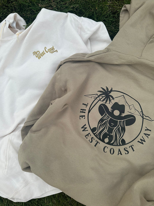 Sand Hoodie- Camel/Black