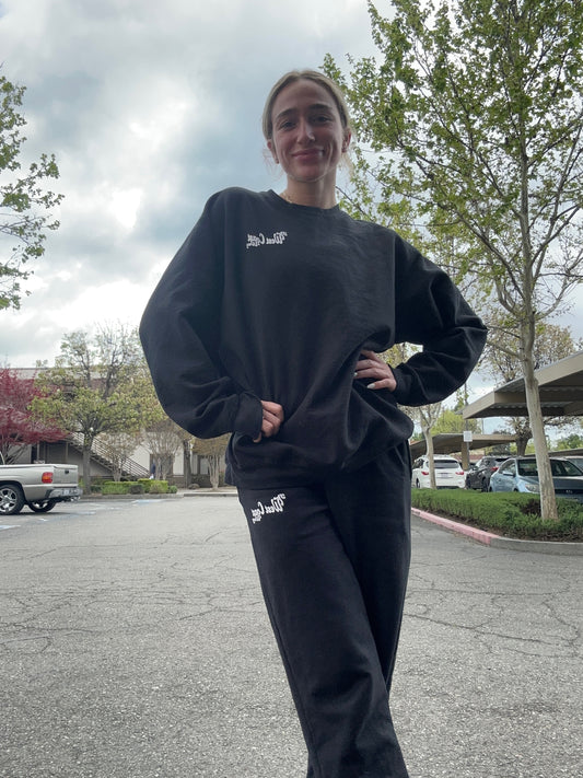 B&W Matching Crewneck