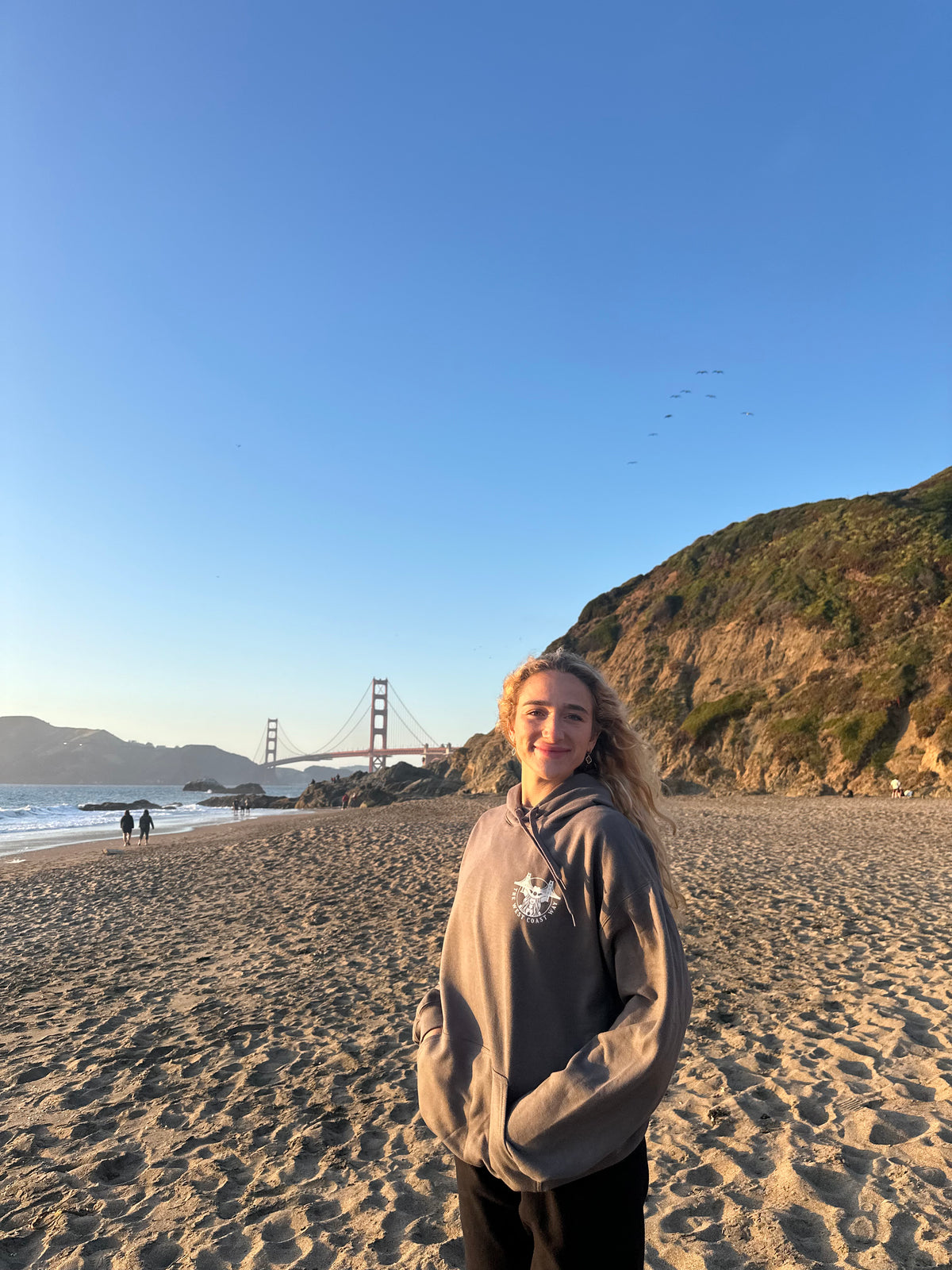 SF Golden Gate Bridge Sweatshirt- Gray